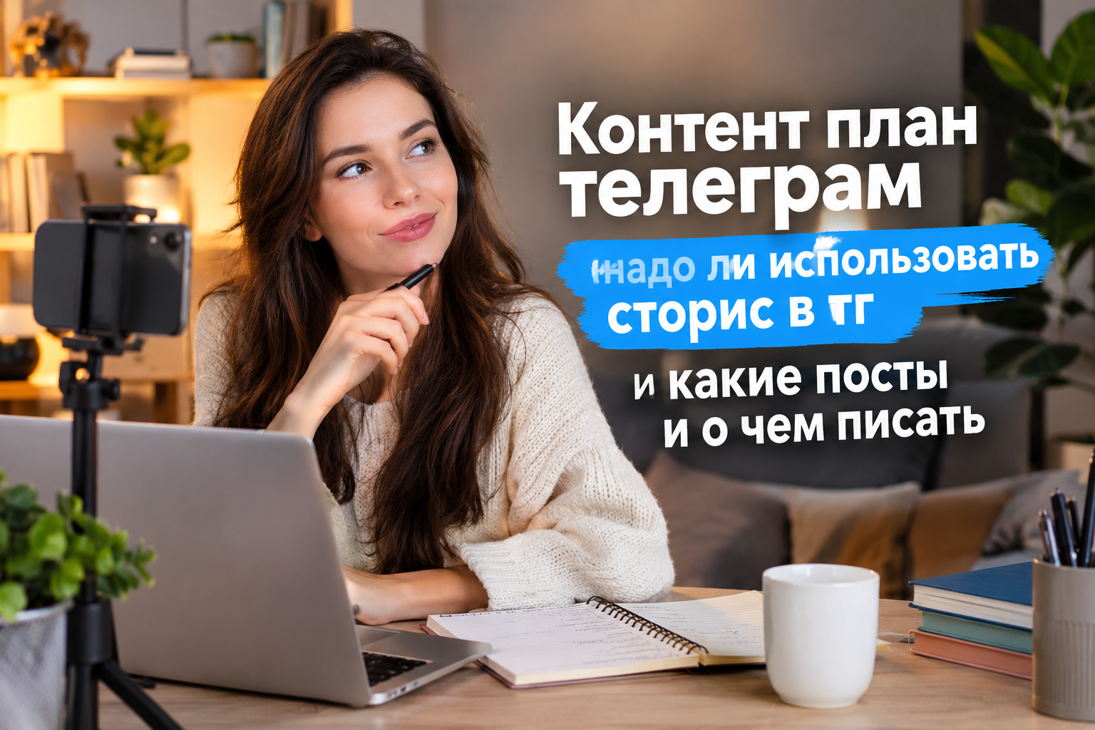 Фотореализм по теме «Контент план телеграм надо ли использовать сторис в тг и ка