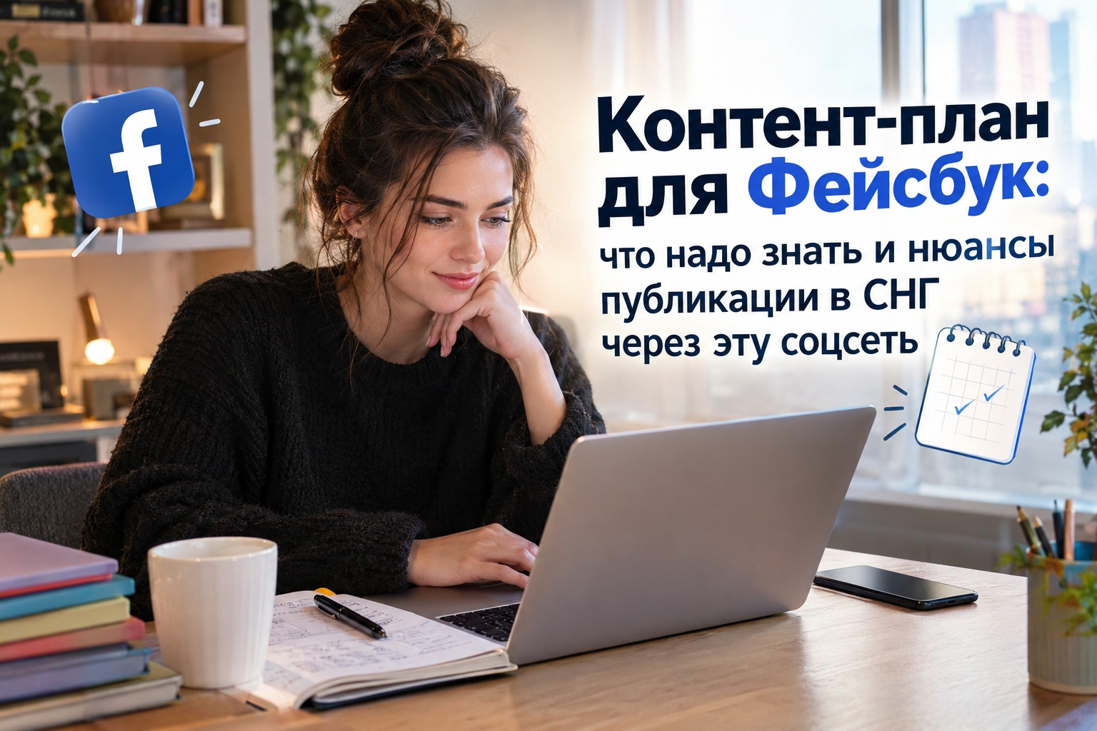 Фотореализм по теме «контент план для фейсбук что надо знать и нюансы публикации